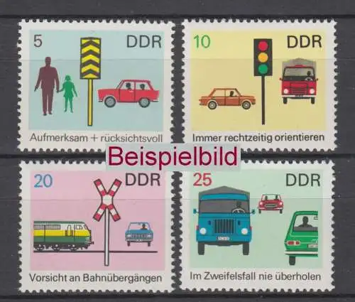 DDR 1444-1447 postfrisch ** (RA2)