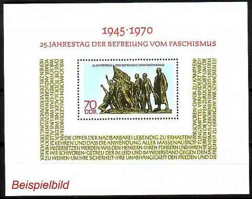 DDR 1572 Block 32 postfrisch ** (K1)