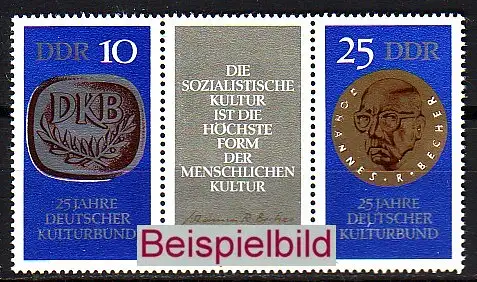DDR 1592/1593 DS Dreierstreifen postfrisch ** (1100)