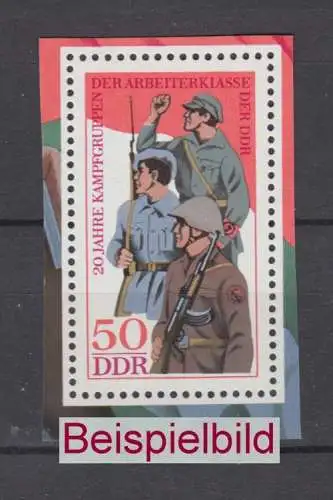 DDR 1876 Einzelmarke aus Block 39 postfrisch **