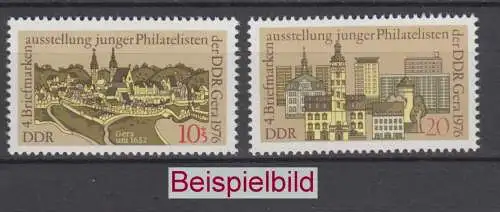 DDR 2153-54 Einzelmarken postfrisch ** (GA3)