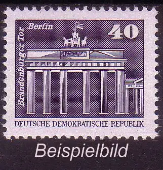 DDR 2541 v Aufbau Kleinformat postfrisch ** (2773)