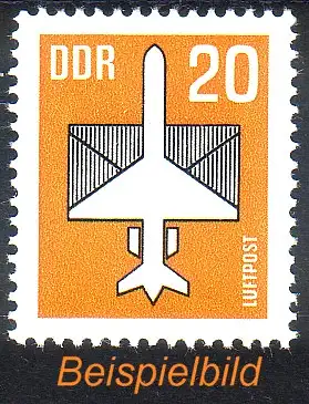 DDR 2832 w Flugpost postfrisch ** (2790)