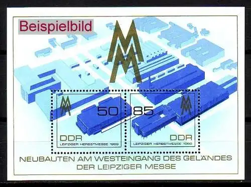 DDR 3267-68 Block 99 postfrisch ** (K1)