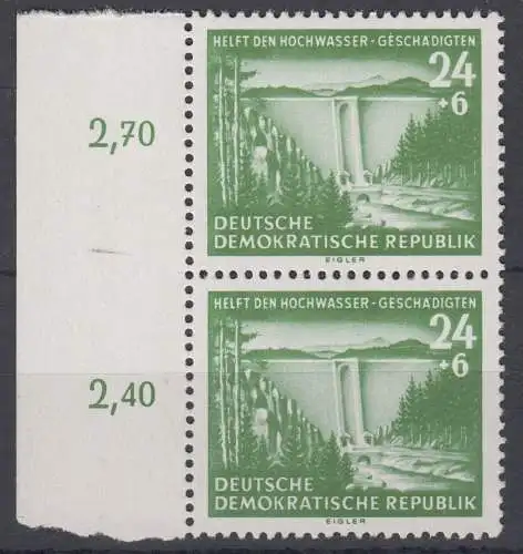 DDR 431 Michel Plattenfehler 431III BPP geprüft postfrisch ** Punkt über E (5486 B)