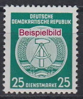 DDR Dienst A 23 xI XI postfrisch ** Dienstmarke (3638-39) 