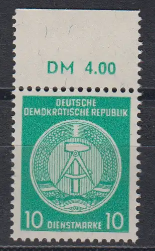 DDR Dienst A 35 y B Y Oberrand postfrisch ** Dienstmarke (3741B) 