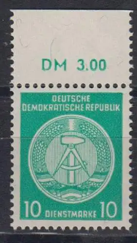 DDR Dienst A 35 y B Y Oberrand postfrisch ** Dienstmarke (3741C) 