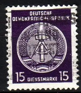 DDR Dienst A 21 II XII gestempelt (3613C)