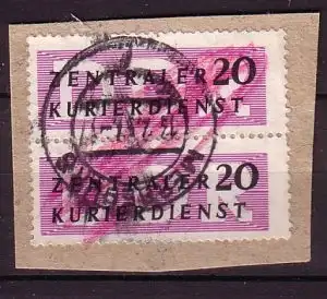 DDR Dienst B  7 gestempelt Bedarf (2931A)