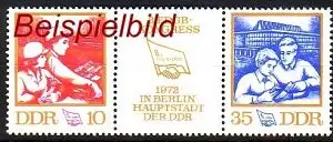 DDR 1761/1762 DS Dreierstreifen postfrisch ** (1130)