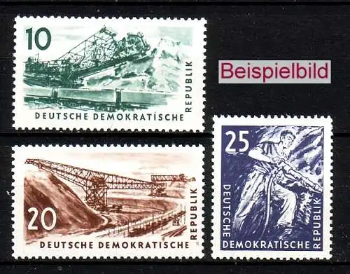 DDR 569-571 Briefmarken postfrisch ** (BA1-2b)