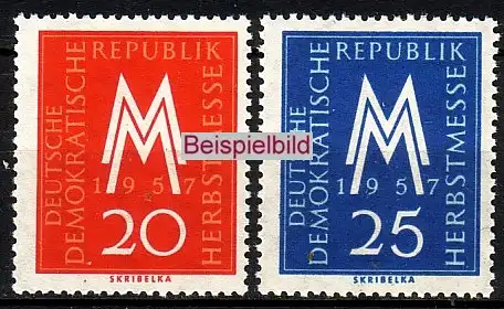 DDR 596-597 Briefmarken postfrisch ** (BA1-2b)