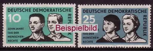 DDR 669-670 Briefmarken postfrisch ** (BA1-2b)