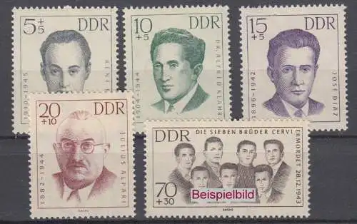 DDR 918-922 Briefmarken postfrisch ** (BA1-2b)