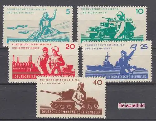 DDR 876-880 Briefmarken postfrisch ** (BA1-2b)