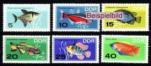 DDR 1221-1226 postfrisch ** (RA2-2b)