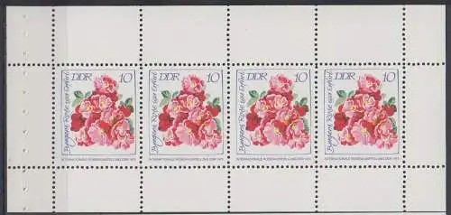 DDR 1778 H-BL 14 A HBL Heftchenblatt postfrisch **  (6581)