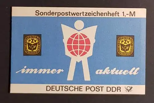 DDR SMHD 27 Markenheftchen mit 10 Marken postfrisch ** (B1035)