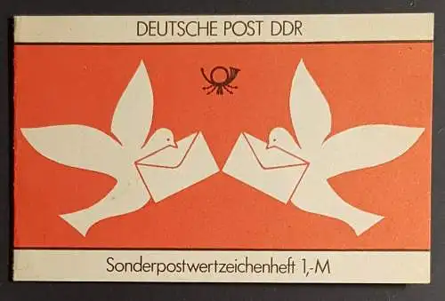 DDR SMHD 31 Markenheftchen mit 10 Marken postfrisch ** (B1036)