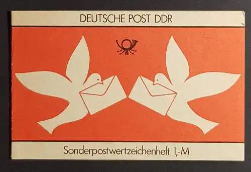 DDR SMHD 31 Markenheftchen mit 10 Marken postfrisch ** (B1037)