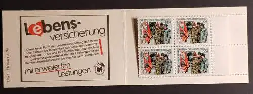 DDR SMHD 35 Markenheftchen mit 10 Marken postfrisch ** (B1038)