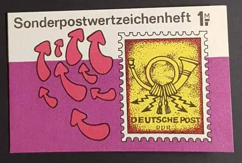 DDR SMHD 40 Markenheftchen mit 10 Marken postfrisch ** (B1045)