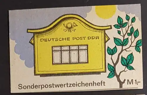 DDR SMHD 42 Markenheftchen mit 10 Marken postfrisch ** (B1047)