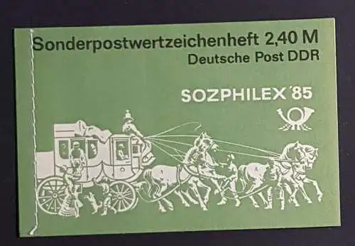 DDR MH 8 Markenheftchen postfrisch ** (B1060)