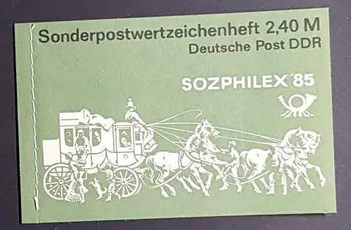 DDR MH 8 Markenheftchen postfrisch ** (B1061)