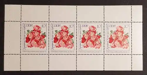 DDR 1778 H-BL 14 A HBL Heftchenblatt postfrisch **  (6552)