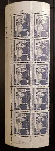 DDR 1920 DV DWD Druckvermerk Formnummer 1 mit BZN postfrisch ** RWZ (6498C)