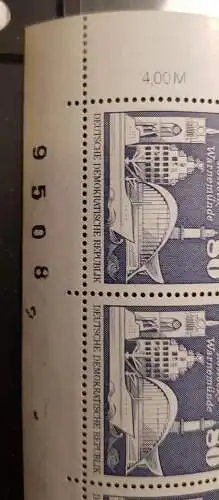DDR 1920 DV DWD Druckvermerk Formnummer 2 mit BZN postfrisch ** RWZ (6508A)