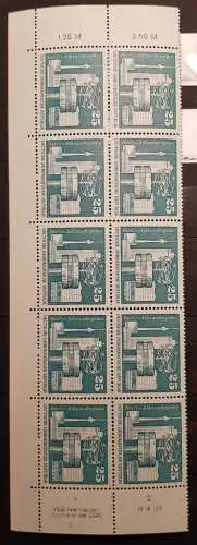 DDR 1854 DV2 WPD Druckvermerk Formnummer 2 postfrisch ** RWZ (6388A)