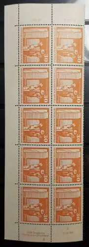 DDR 1899 DV DWD Druckvermerk Formnummer 4 postfrisch ** RWZ (6408A)