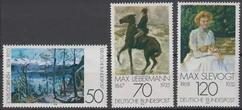 BRD 986 - 988 postfrisch ** (8921B)