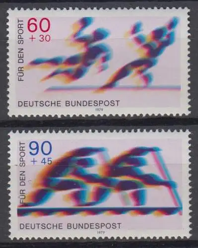 BRD 1009 - 1010 postfrisch ** (8924C)