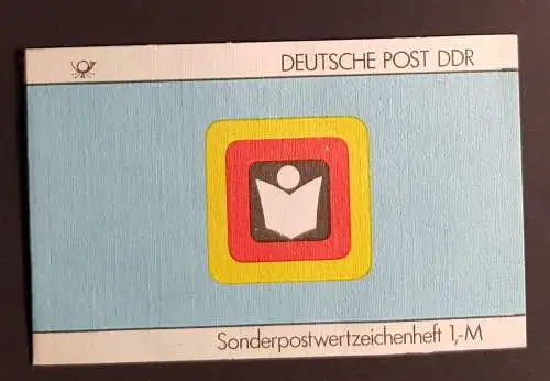 DDR SMHD 35 Markenheftchen mit Richter N5IX Deckelfehler postfrisch ** (B1039)