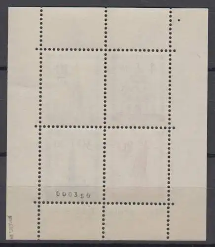 Französische Zone Baden Block 1 A geprüft postfrisch ** (8994C)