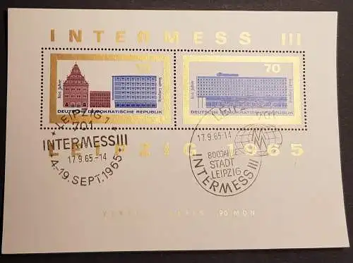 DDR 1126 1129 Block 23 gestempelt SST (1699)