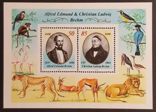 DDR 3256 3257 Block 98 postfrisch ** (1732)