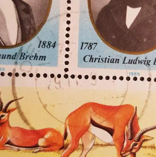 DDR 3256 3257 Block 98 gestempelt Bedarf (1734)