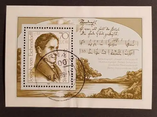 DDR 3155 Block 92 gestempelt  Bedarf (1742B)