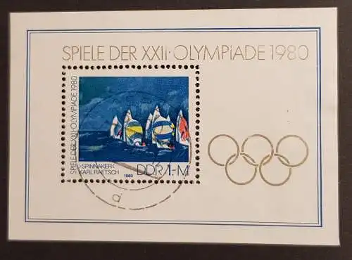 DDR 2531 Block 60 gestempelt Bedarf (1752B)