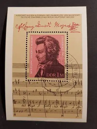 DDR 2572 Block 62 gestempelt (1754B)