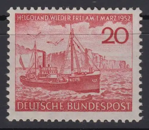 BRD 152 postfrisch ** bügig (6655A)