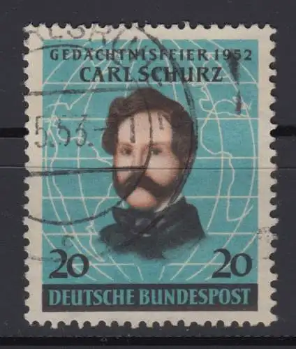 BRD 155 gestempelt (6657B)