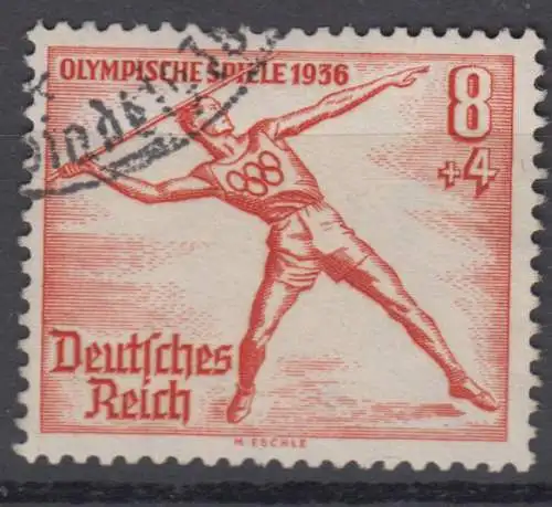 Deutsches Reich 612 gestempelt (10.009B)