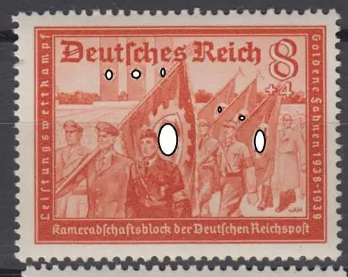 Deutsches Reich 706 ungebraucht mit Falz * (10.025C)