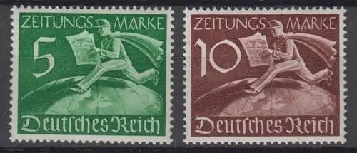 Deutsches Reich Z 738 Z 739 ungebraucht mit Falz * (10.028C)